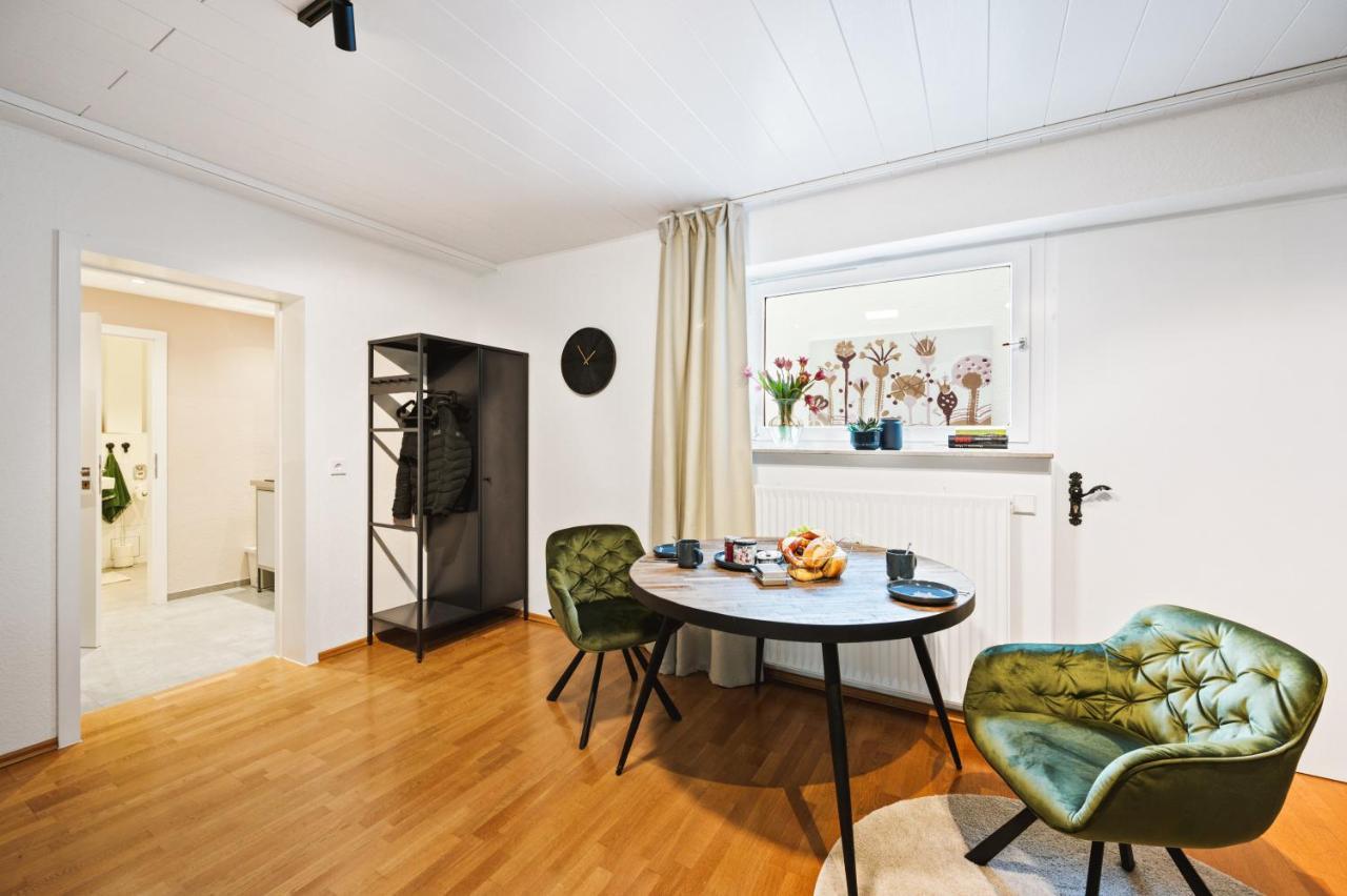 1Br 2Beds - Kleiner Privater Innenhof- Barrierefrei! -Frisch Saniert - Mozart Eins Bietigheim-Bissingen Dış mekan fotoğraf